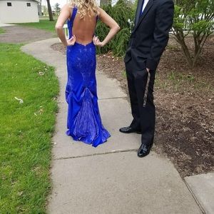 Jovani Dresses - Blue Prom/Formal/Military Ball Dress ; Jovani!! Jovani Dresses - Blue Prom/Formal/Military Ball Dress ; Jovani!!